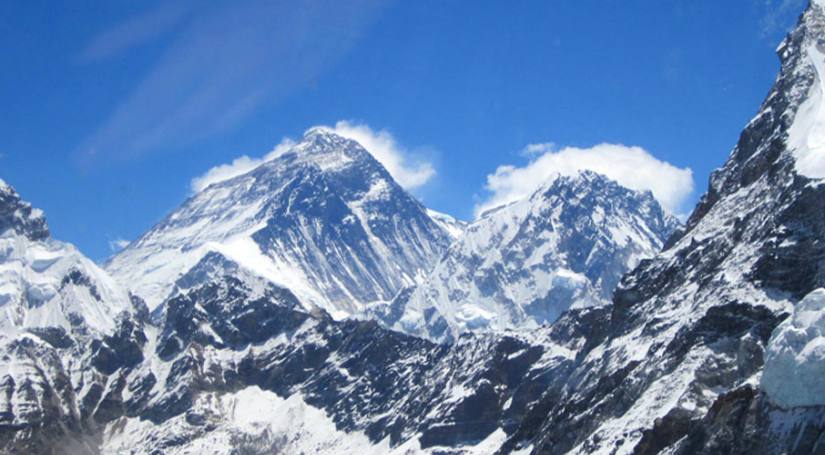 View from Mount Everest