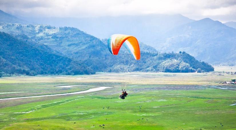 Paragliding in Pokhara