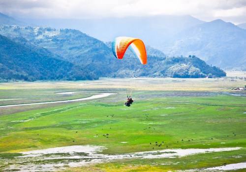 Paragliding in Pokhara